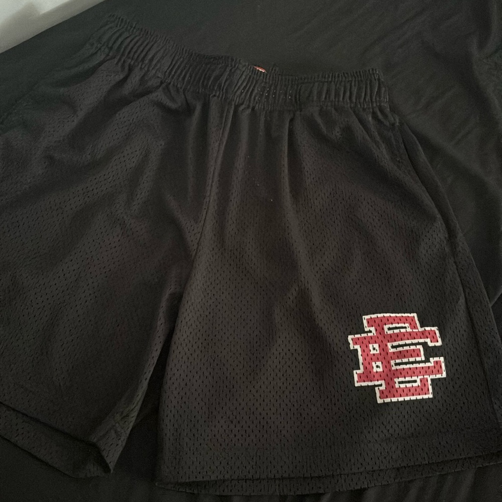 Eric Emanuel EE Basic Short ( Black Varsity Red )